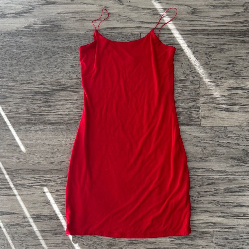 Wilfred Vibrant Red Strappy dress